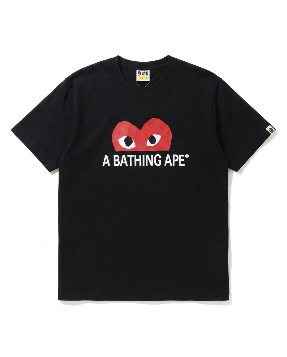 BAPE Play black tee
