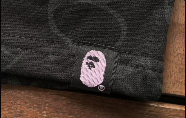 BAPE ape head label