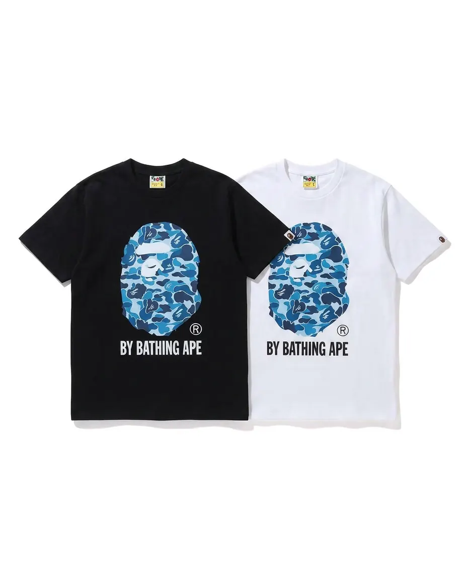 BAPE pink camo tee