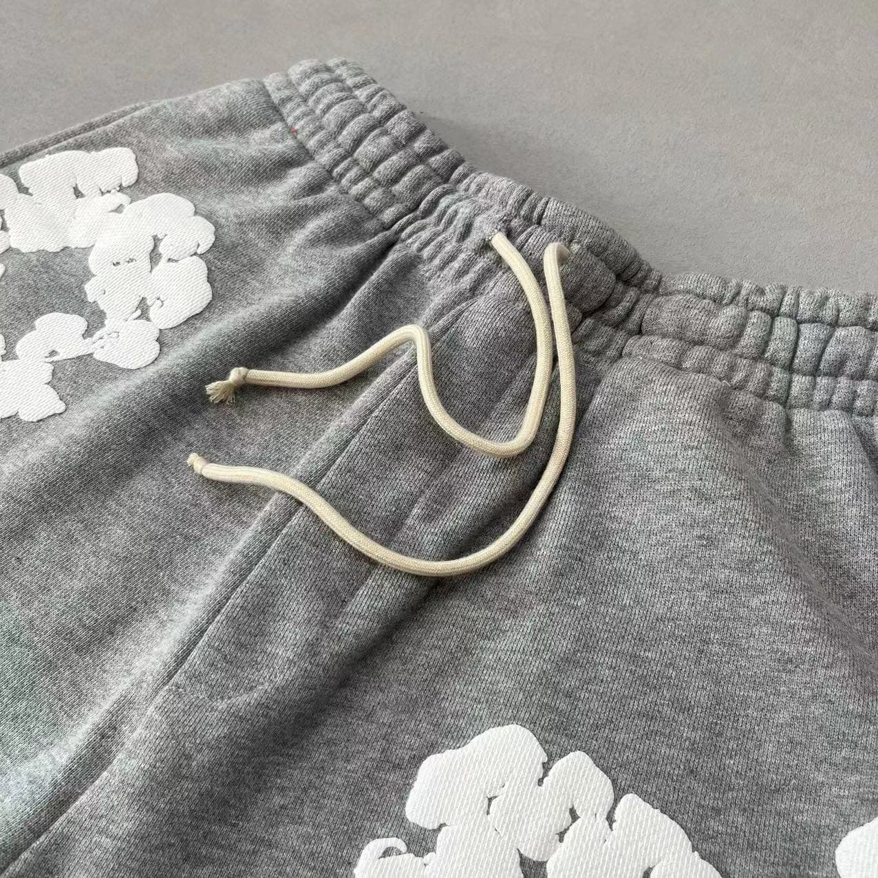 Détail cordon et molleton Denim Tears gris