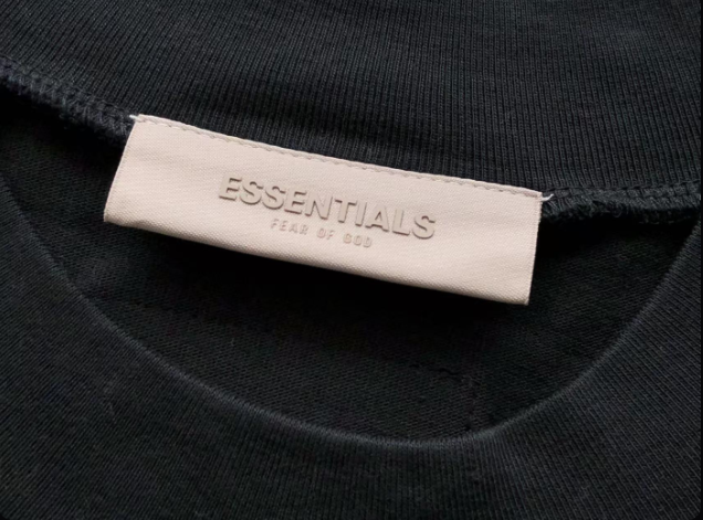 Essentials neck label