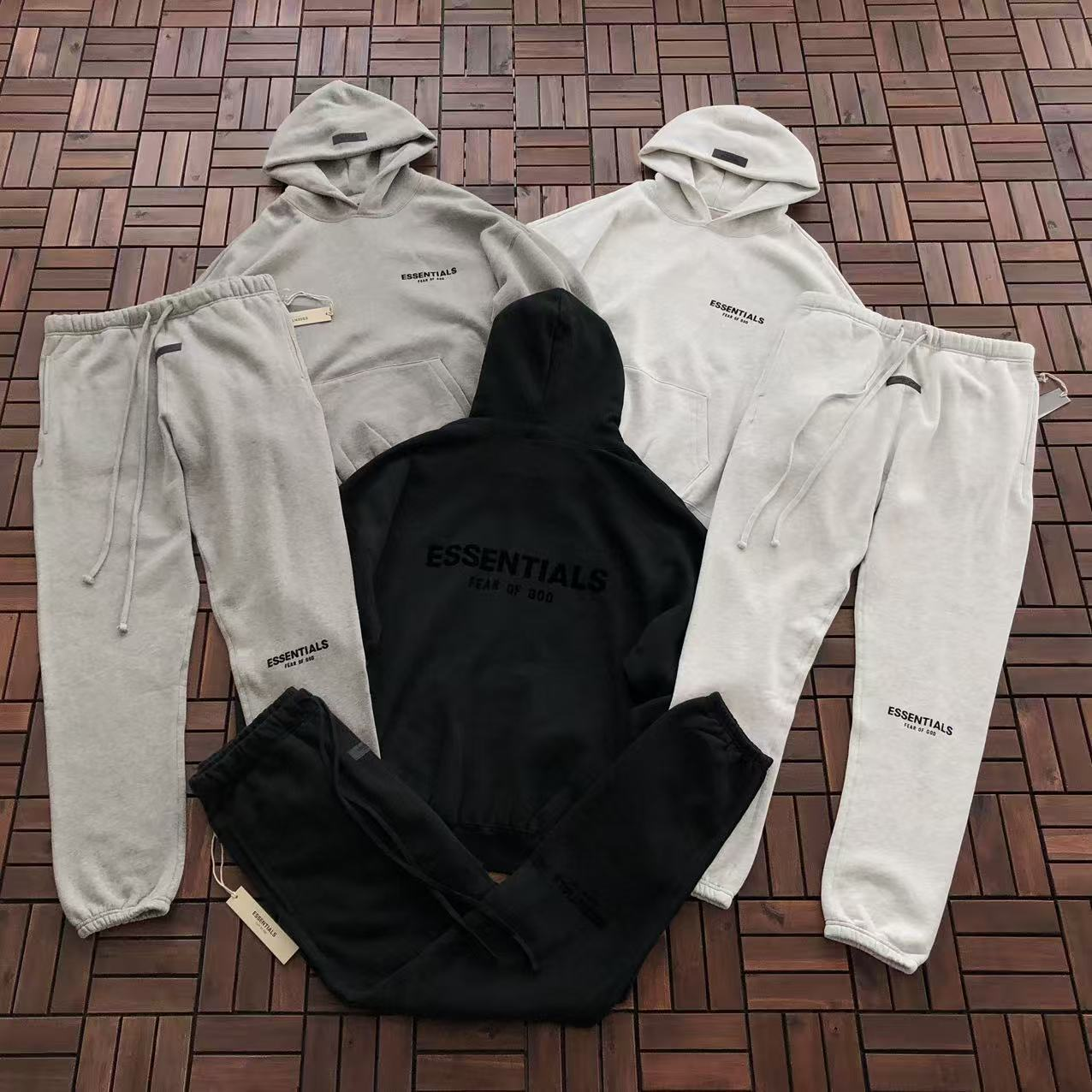 Essentials Fear of God hoodie and sweatpants tracksuits