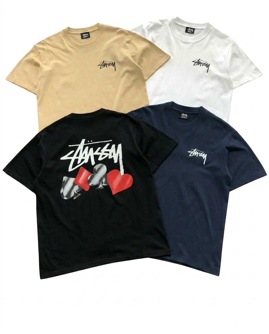 Stüssy tee colorways