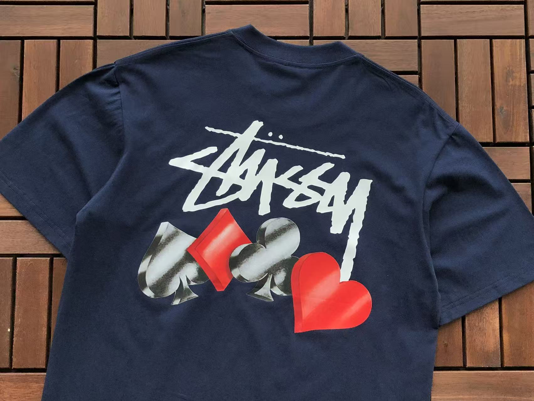 Stüssy tee back print